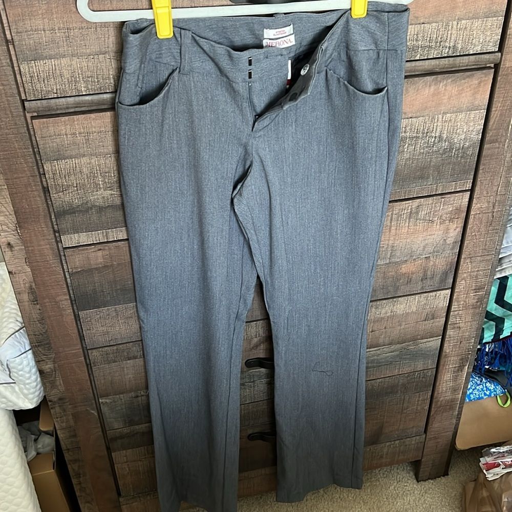 Gray Slacks, Size 6